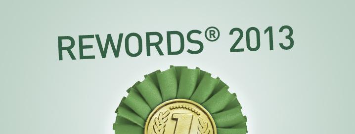 REWORDS 2013: FATER is the most sustainable company